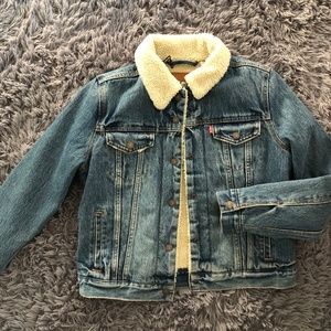 Levi Sherpa Trucker Jacket